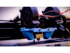 tevo tarantula ultimate dual turbo fan ducts 3d printer parts 3d print model - Mito3D