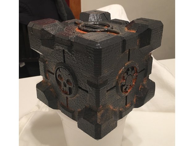 magia de coleta baralho caixa companheiro cubo - comandante tamanho brinquedo & acessórios para jogos 3D print model - Mito3D