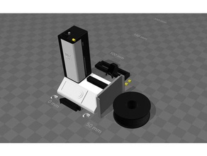 mp selezionare mini del modello di scala 1 a 5 overdetailed Le stampanti 3d dettagliate malyan m200 monoprice 3d print model - Mito3D