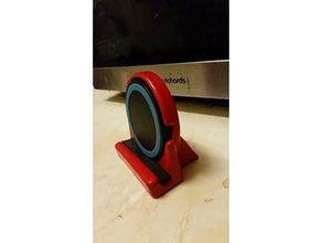 wifi charge disc stand mobile phone qi charger charging wireless 3d print model - Mito3D