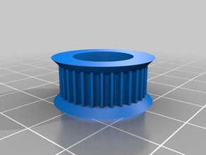 624zz bearing gt2 idle pulley 32 tooth 3d printer parts customized 3d print model - Mito3D