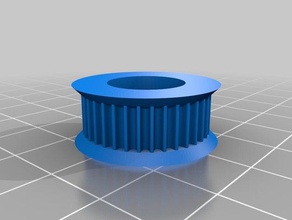 624zz bearing gt2 idle pulley 36 tooth 3d printer parts customized 3d print model - Mito3D