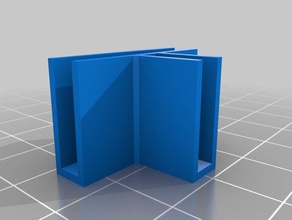 bracket-4-t organization customized 3d print model - Mito3D