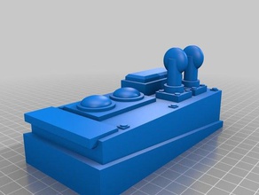 bébé groot bombe atomique - bouton rouge jouets & accessoires de jeux 3d print model - Mito3D