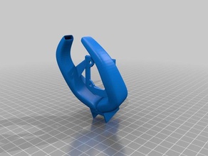 radial fang fan - tevo tarantula e3d v6 volcano 3d printing 3d print model - Mito3D