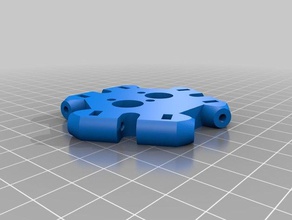 chimera cyclops kossel etkileyici hızlı montaj 3d yazıcı parçaları e3d 3d print model - Mito3D