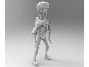 marciano inspirado criaturas 3d print model - Mito3D