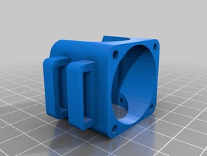 e3d fanduct regulable en altura Impresora 3d accesorios 3d print model - Mito3D