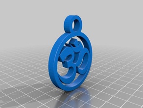 ohm jewelry 3d print model - Mito3D