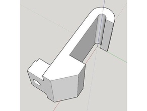 dial indicator mount 3d printing anet a8 parts 3d print model - Mito3D
