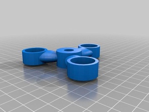 penny mano ponderado spinner juegos y juguetes fidget 3d print model - Mito3D