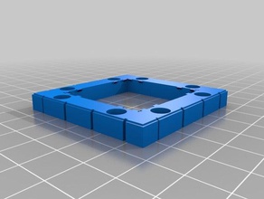 2x2 20 soldável base jogos personalizado 3d print model - Mito3D