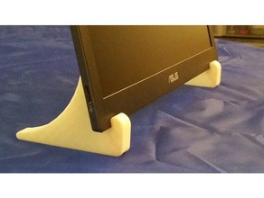 stand asus mb168 externe usb-monitor computer monitor 3d print model - Mito3D