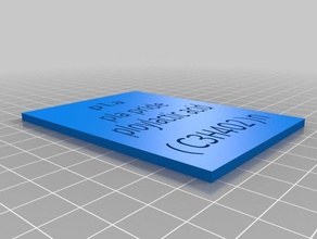 filament est fier L'impression 3d 3d print model - Mito3D
