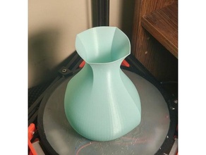 vase Dekor container einer Wand spiral-vase-Modus vase-Modus 3d print model - Mito3D