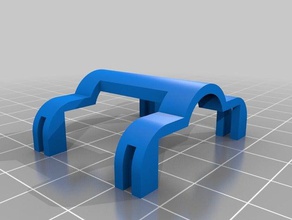 replicator 2x tube holder 3d printer accessories 3d print model - Mito3D