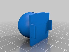 rpi camera ball mount 3d printer accessories raspberry pi 3d print model - Mito3D