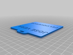 il mio personalizzato cordino nome del tag hobby su misura 3d print model - Mito3D