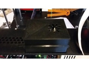 boîte de chaleur du lit module d'alimentation L'imprimante 3d pièces L'impression le boîtier folgertech ft5 heatbed 3d print model - Mito3D