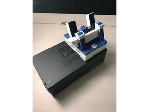 nintendo interruptor alternativo dock jogos de vídeo eletrônica joycon mario a mudar wii u zelda 3d print model - Mito3D