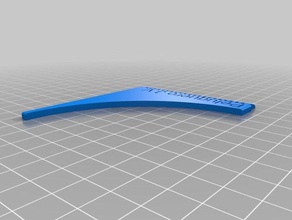 meine individuelle BART-Kamm-line tool hand-Werkzeuge kundengebundene 3d print model - Mito3D