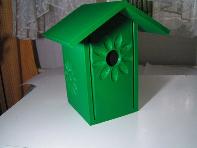 vogelhaus outdoor & garden birdhouse 3D print model - Mito3D