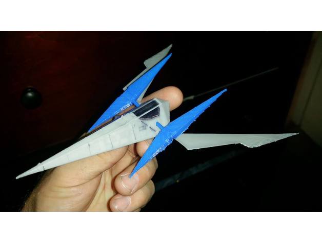 arwing snes starfox video oyunları 3D print model - Mito3D