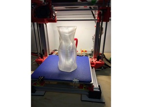 einfach verzerrt vase 4 Dekor 3d print model - Mito3D