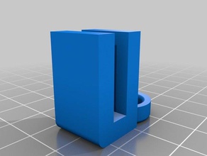 filament guide prusa i3 pro b main framework 3d printer parts 3d print model - Mito3D