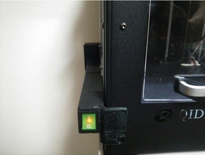 qidi front switch box 3d printer parts 3d print model - Mito3D