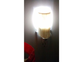 tall night light cover replacement parts lighting part 3d print model - Mito3D