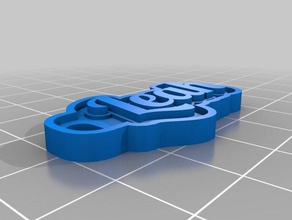 leah factor3d keychains customized 3d print model - Mito3D