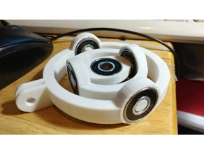 wip concept 8mm 608zz bearing camera gyro 3d print model - Mito3D