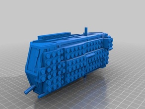 lego réservoir de saint-chamond 3d print model - Mito3D