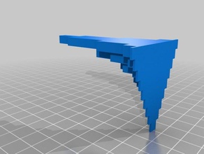 pascal's triangle original math art 3d print model - Mito3D