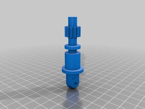 slik tripod drive shaft parts part 3d print model - Mito3D
