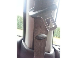 gurtstopper de sécurité boucle ceinture l'automobile 3d print model - Mito3D