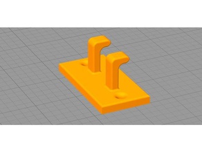wall spoon holder kitchen & dining 3d print model - Mito3D