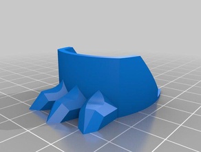 thug race squeeler - motor guards r c vehicles 3d print model - Mito3D