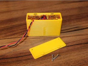 3s2p caja de la batería 3035 li-po electrónica 3d print model - Mito3D