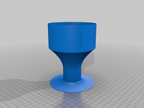 tess' cup cocina y comedor personalizado 3d print model - Mito3D