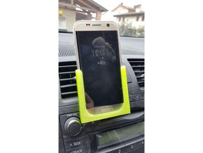 samsung s7 holder car mobile phone telephone toyota avensis 3d print model - Mito3D