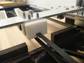 y-belt tension parallelizer anet a6 a8 3d printer accessories 3d print model - Mito3D