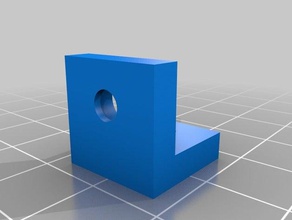 meine angepasste parametrische Befestigung Winkel diy kundengebundene 3d print model - Mito3D