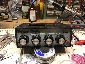 il mio regen radio box-top botton l'elettronica su misura 3d print model - Mito3D