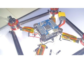 yumuşak mount fc r c araçlar anti titreşim betaflight cleanflight sönümleyici drone yarış flightcontroller uçuş kontrol monte edin quadcopter raceflight softmount 3d print model - Mito3D