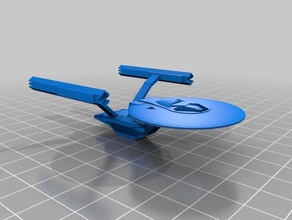 uss vengance modelli star trek 3d print model - Mito3D