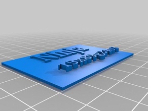 ninja-id-Karte 3d print model - Mito3D