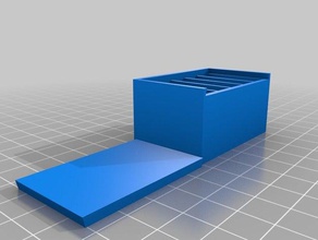 Bateria de 9v titular recipientes personalizado o organizador 3d print model - Mito3D