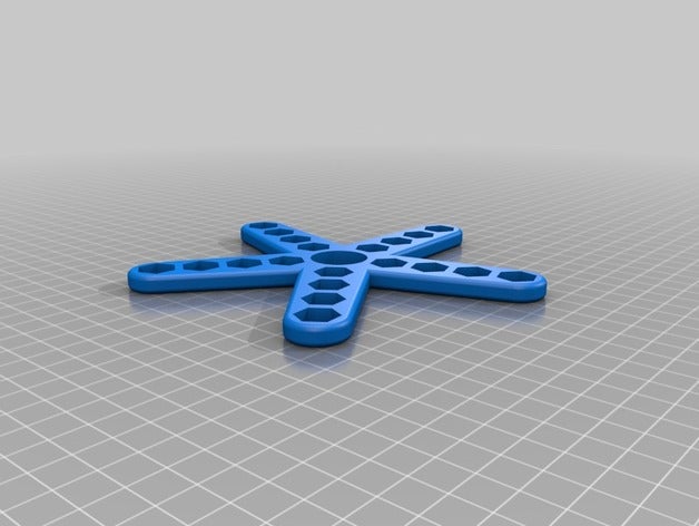 5 Strahlen 4 GEWICHTE m8 sehr fidget spinner mechanische Spielzeuge kundengebundene 3D print model - Mito3D